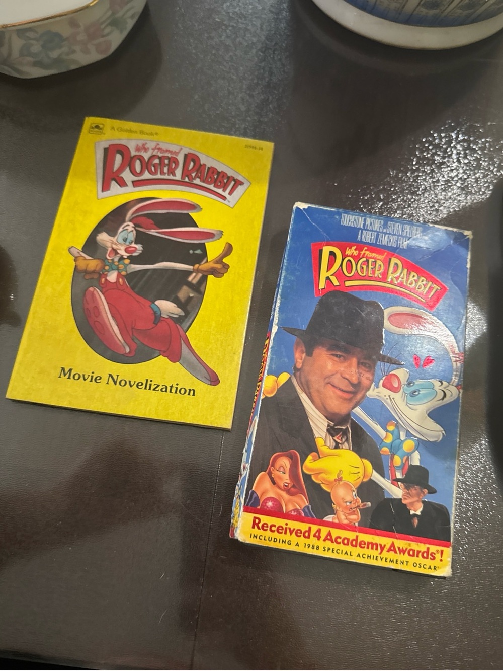 Movie Novelization book & VHS Cover